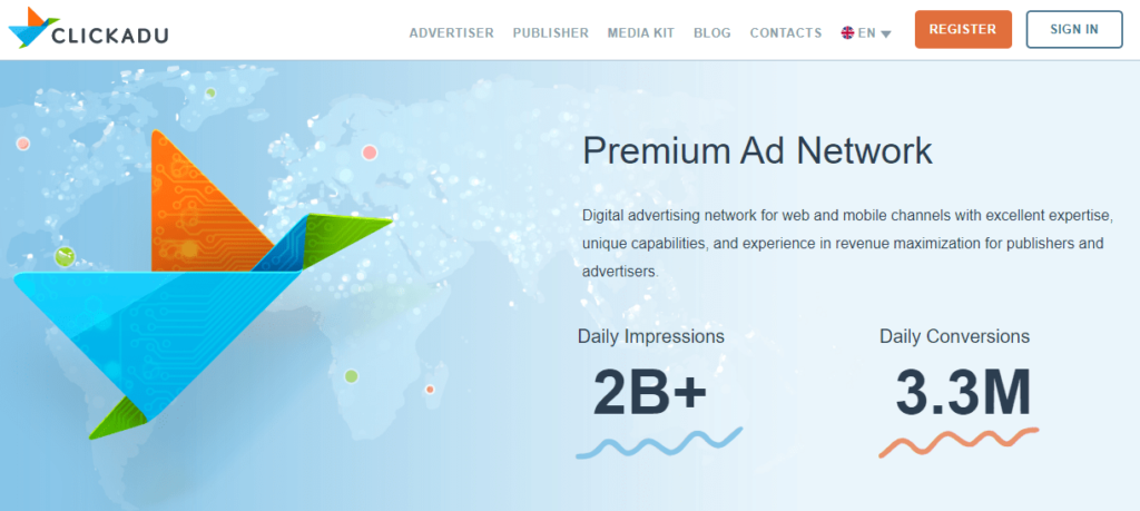 popup ads network for small publishers